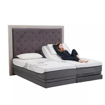 Luxury Hot Sale Massage USB Ports Split King Adjustable Sofa Bed Frame Electric Bed