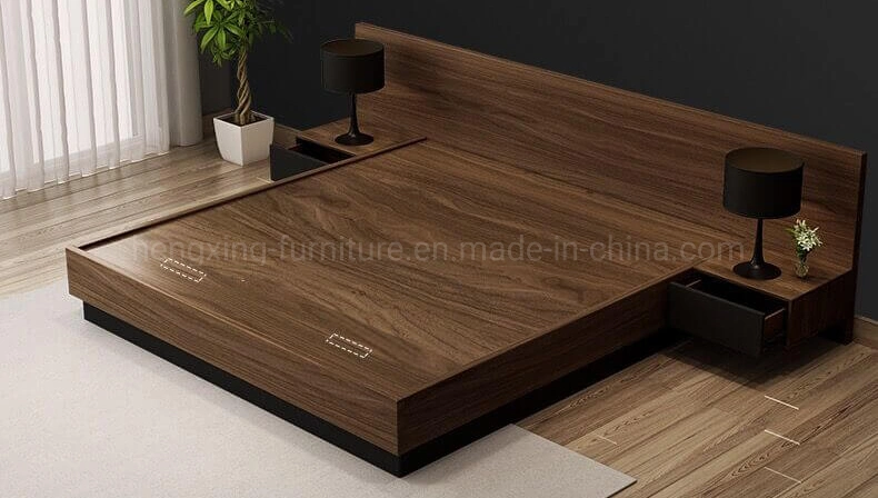 Wholesale Modern Home Living Room Bedroom Wooden Furniture Sofa Double King Wall Bed