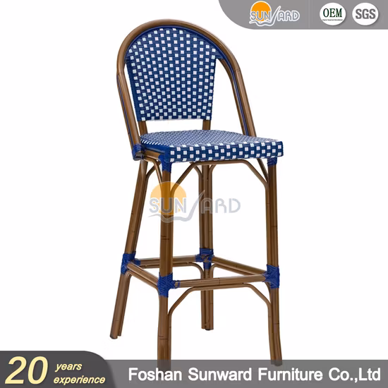 Outdoor Bar Chair Rattan Villa High Stool