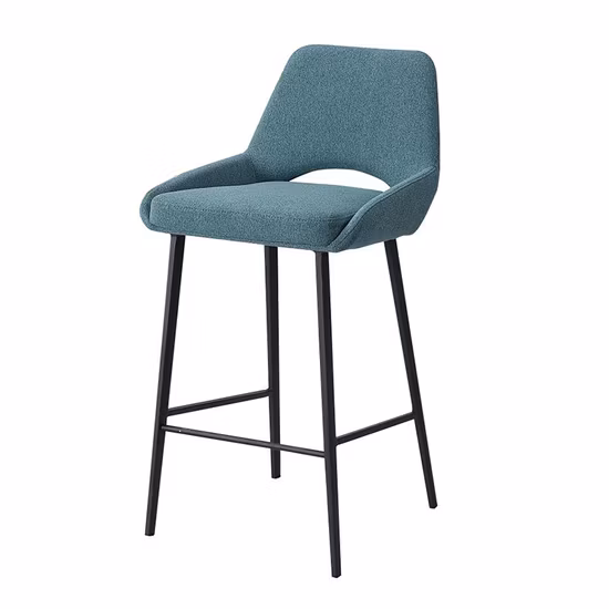 Casino Stool Stools for Casino Leisure Commercial Furniture Metal Bar Chair with Backrest Tall Bar Chairs for Bars