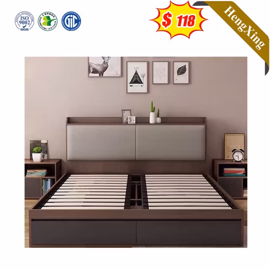 Wholesale Wooden King Size Bunk Kids Beds Capsule Furniture Sets Sofa Double Storage Bedroom Bed