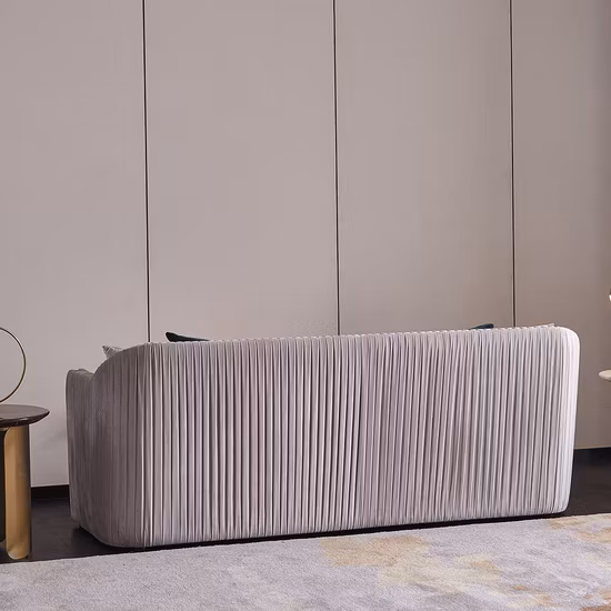 2020 Latest Design Modern Living Room Couch Leather Corner Sofa